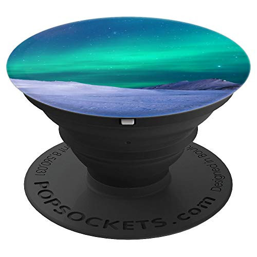 Northern Lights Pop Socket - Aurora Borealis Phone Grip Stan - PopSockets Grip and Stand for Phones and Tablets