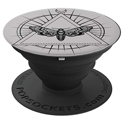 Death's-head hawkmoth Tattoo Style Symbolism - PopSockets Grip and Stand for Phones and Tablets
