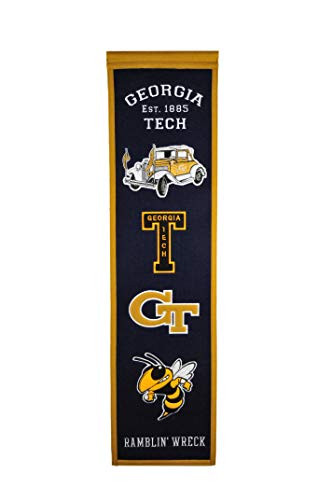 Winning Streak Sports NCAA Georgia Tech Yellow Jackets Heritage Banner