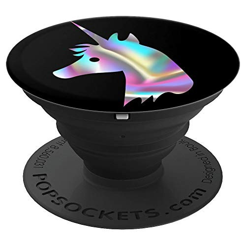 Unicorns Pop Socket Pink Purple Turquoise For Girls - PopSockets Grip and Stand for Phones and Tablets