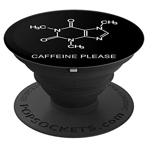 Caffeine Please - PopSockets Grip and Stand for Phones and Tablets