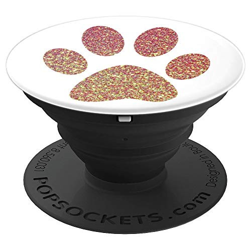 Cute pink and purple dog paw print phone grip - PopSockets Grip and Stand for Phones and Tablets Cute pink and purple dog paw print phone grip - PopSockets Grip and Stand for Phones and Tablets