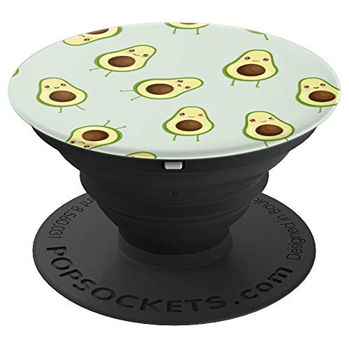 Cute Smiling Kawaii Avocado Pattern Mint Green - PopSockets Grip and Stand for Phones and Tablets Cute Smiling Kawaii Avocado Pattern Mint Green - PopSockets Grip and Stand for Phones and Tablets