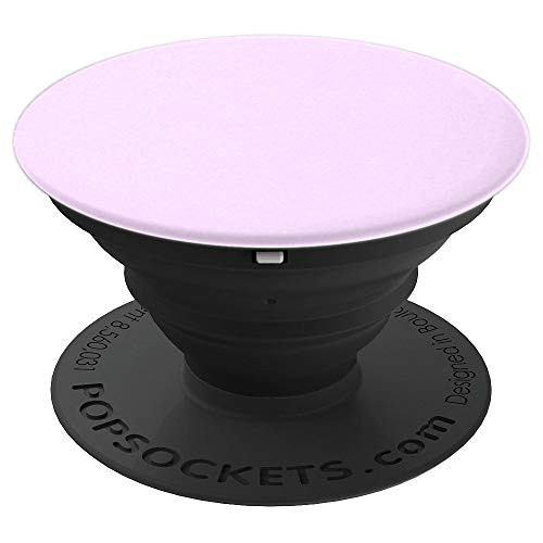 Light-Pink-Purple Solid-Color Pop-Socket Plain - PopSockets Grip and Stand for Phones and Tablets
