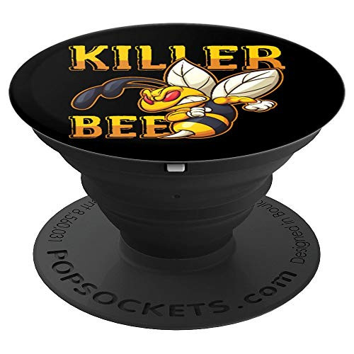 Awesome Killer Bee Hornet Yellowjacket Honeybee Lover PopSockets Grip and Stand for Phones and Tablets