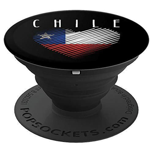 Camiseta de Chile Pride Chilean Flag Bandera Chilena PopSockets Grip and Stand for Phones and Tablets