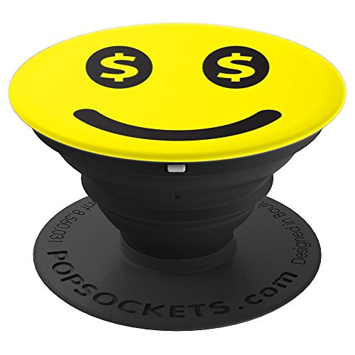 Happy Smiling Emoji :-$ Yellow Cash Money Face Emoticon - PopSockets Grip and Stand for Phones and Tablets Happy Smiling Emoji :-$ Yellow Cash Money Face Emoticon - PopSockets Grip and Stand for Phones and Tablets