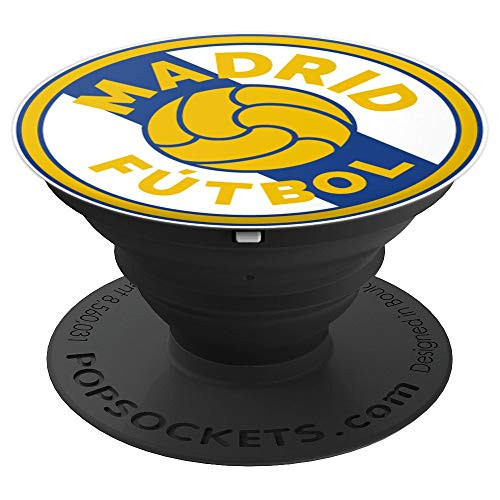 PopSockets: Madrid Football Soccer Fan Futbol - PopSockets Grip and Stand for Phones and Tablets PopSockets: Madrid Football Soccer Fan Futbol - PopSockets Grip and Stand for Phones and Tablets