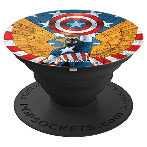 Marvel Captain America Liberty - PopSockets Grip and Stand for Phones and Tablets