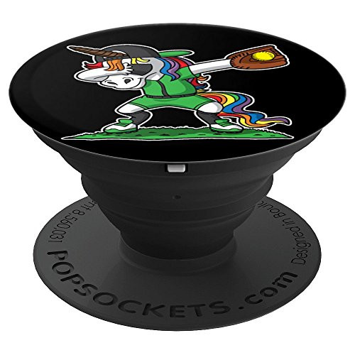 Dabbing Unicorn Softball Pop Socket Dab Dance Green Uniform - PopSockets Grip and Stand for Phones and Tablets Dabbing Unicorn Softball Pop Socket Dab Dance Green Uniform - PopSockets Grip and Stand for Phones and Tablets
