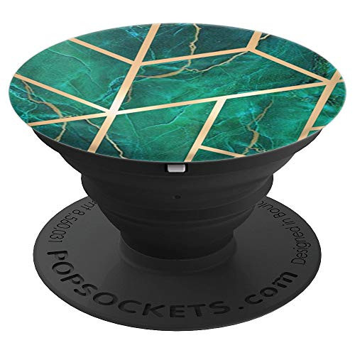 Grip Geometric Golden Marbled Green Chic Design - PopSockets Grip and Stand for Phones and Tablets Grip Geometric Golden Marbled Green Chic Design - PopSockets Grip and Stand for Phones and Tablets