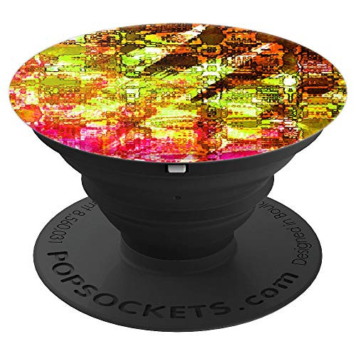 Colorful PopSockets: Pink, Lime-Green and Brown for Girls - PopSockets Grip and Stand for Phones and Tablets