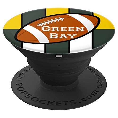 Green Bay, Football, Sports, Game day Pop-Socket - PopSockets Grip and Stand for Phones and Tablets Green Bay, Football, Sports, Game day Pop-Socket - PopSockets Grip and Stand for Phones and Tablets