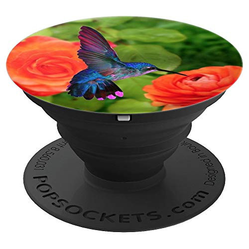 Hummingbirds, Birds, Nature, Colorful Flowers, Colorful Bird - PopSockets Grip and Stand for Phones and Tablets Hummingbirds, Birds, Nature, Colorful Flowers, Colorful Bird - PopSockets Grip and Stand for Phones and Tablets