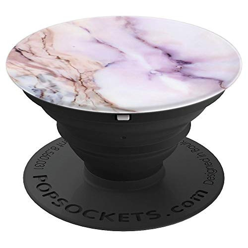 Marbled White Golden Rose Purple Pink Blue Grey - PopSockets Grip and Stand for Phones and Tablets Marbled White Golden Rose Purple Pink Blue Grey - PopSockets Grip and Stand for Phones and Tablets