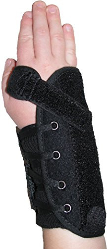 Kids Universal Quick Lace Wrist Splint/Support Brace - Universal Size - Left