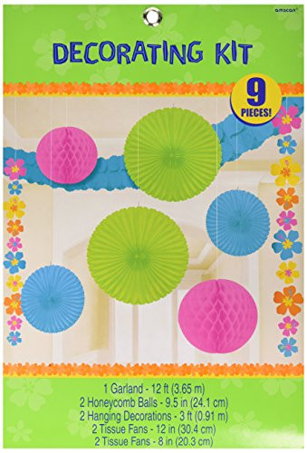 Amscan Hibiscus Party Decorating Kit | 6 Ct.
