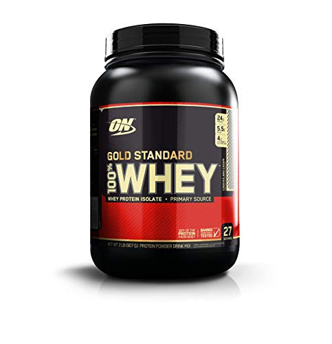 OPTIMUM NUTRITION GOLD STANDARD 100% Whey Protein Powder, Cookies & Cream 2LB
