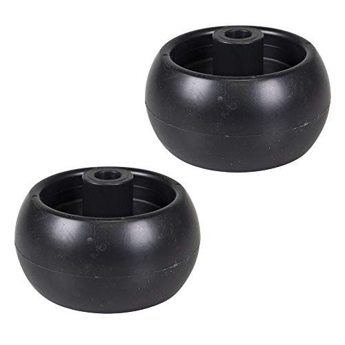1 Set of 2 Plastic Lawnmower Deck Wheels for Snapper, Simplicity, Snapper Pro, & Ferris 1500 Series 1714760
