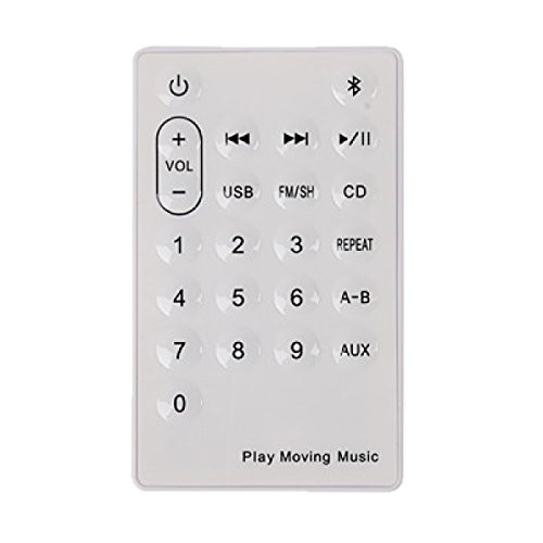 Remote Control for Hompie Wall Mounted CD Player, Original Accessory for The Black or White CD Music Player