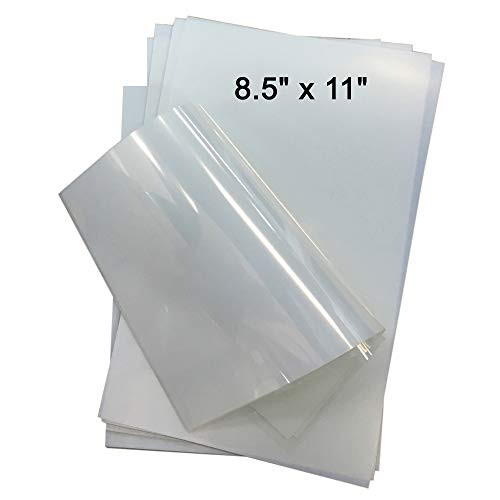 Waterproof Inkjet Milky Transparency Film 8.5" x 11" - 50 Sheets/Pack