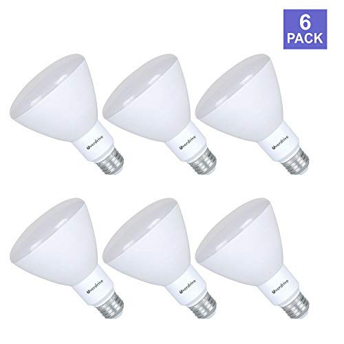 Overdrive 608 (6-Pack), 8.5W BR30 LED Light Bulb,65 Watts Equivalent Incandescent, Warm White,Dimmable,Energy Star Qualified