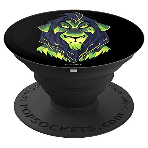 Disney The Lion King Scar Green - PopSockets Grip and Stand for Phones and Tablets Disney The Lion King Scar Green - PopSockets Grip and Stand for Phones and Tablets