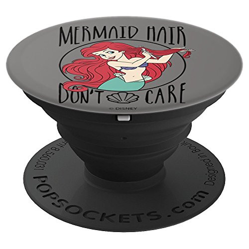 Disney Little Mermaid Ariel Mermaid Hair Don't Care - PopSockets Grip and Stand for Phones and Tablets Disney Little Mermaid Ariel Mermaid Hair Don't Care - PopSockets Grip and Stand for Phones and Tablets