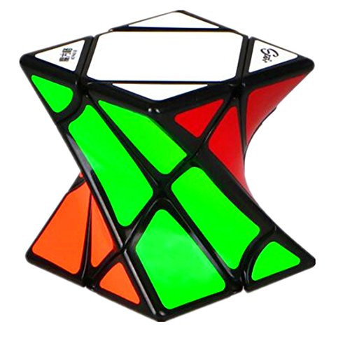 CuberSpeed Qiyi Twisty skewb Black Speed Cube Twist skewb Puzzle