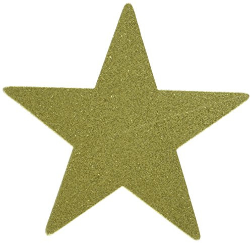 amscan Star Cutouts | Gold | Party Decor | 40 Ct.