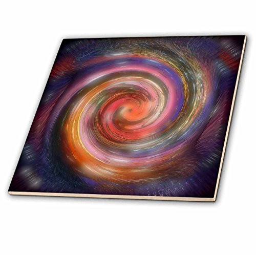 3dRose ct_4072_5 Halloween Magic Spell Glass Tile, 4-Inch