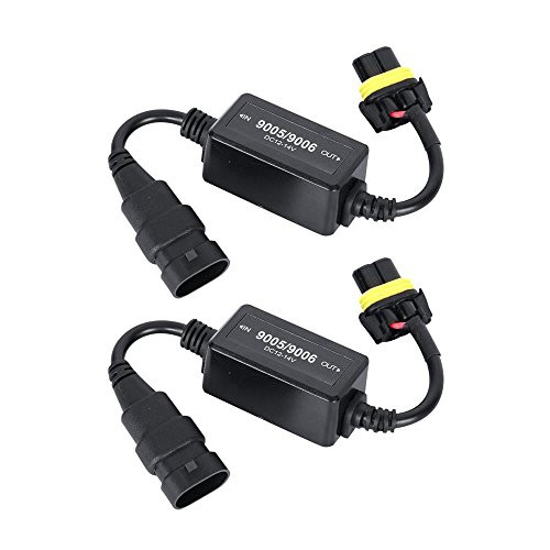 Auxbeam 9005/9006 LED Conversion Set of 2 Error Free Wiring Harness Adapter