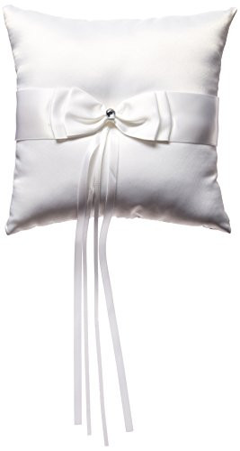 Amscan White Square Ring Pillow, 2 Ct.
