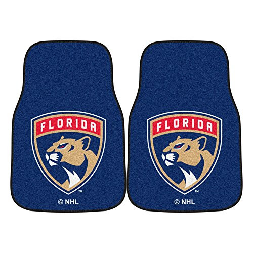 FANMATS NHL Florida Panthers Nylon Face Carpet Car Mat