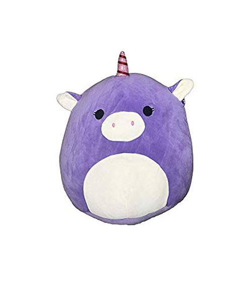 Squishmallow Kellytoy 12" Astrid The Purple Unicorn- Super Soft Plush Toy Pillow Pet Animal Pillow Pal Buddy Stuffed Animal Birthday Gift Holiday Easter