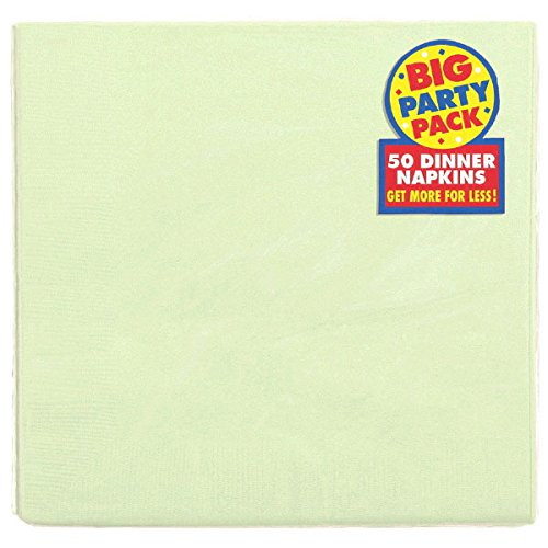 Big Party Pack 2-Ply Dinner Napkins | Leaf Green | Party Supply | 600 ct.
