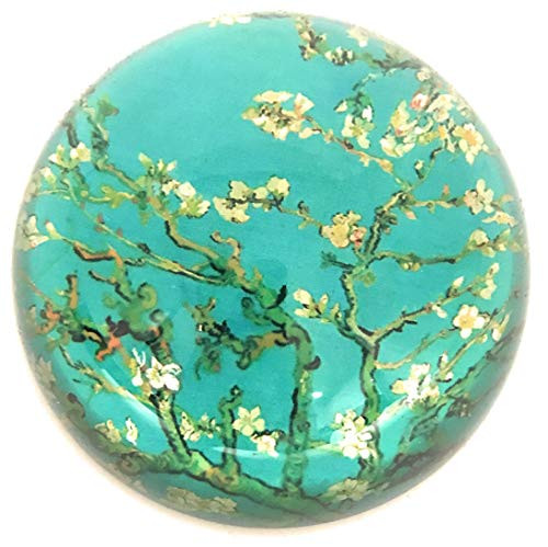 Value Arts Van Gogh Almond Blossoms Glass Dome Paperweight, 3 Inches Diameter Value Arts Van Gogh Almond Blossoms Glass Dome Paperweight, 3 Inches Diameter