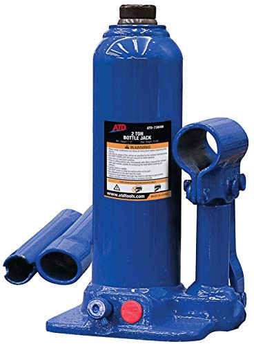 ATD Tools 7380W 2 Ton Heavy-Duty Hydraulic Side Pump Bottle Jack