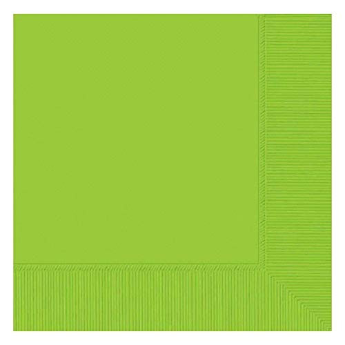 2-Ply Kiwi Green Dinner Napkins | Party Tableware | 12 Pk