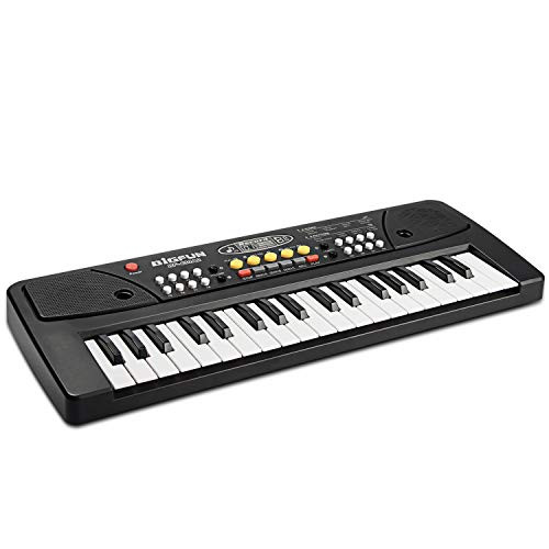 aPerfectLife 37 Keys Piano Keyboard for Kids Multifunction Portable Piano Electronic Keyboard Music Instrument for Kids Early Learning Educational Toy
