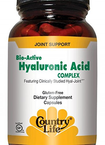 Country Life Bio-active Hyaluronic Acid Complex, Capsules,  90-Count