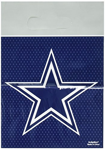 Amscan "Dallas Cowboys Collection" Loot Bags, Party Favor, 48 Ct.