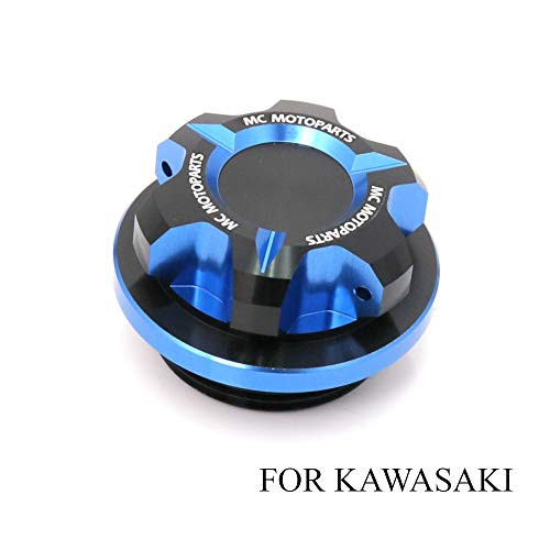 T-Axis Blue CNC Oil Filler Cap For Kawasaki ZX-10R Ninja ZX-6R 636 Ninja ZRX1200 2017 2018 2019 Ninja 300R Ninja 250R T-Axis Blue CNC Oil Filler Cap For Kawasaki ZX-10R Ninja ZX-6R 636 Ninja ZRX1200 2017 2018 2019 Ninja 300R Ninja 250R