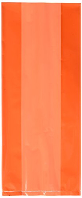 Amscan Cello Party Bag, Small | Orange Peel | Party Accessory | 300 Ct. Amscan Cello Party Bag, Small | Orange Peel | Party Accessory | 300 Ct.