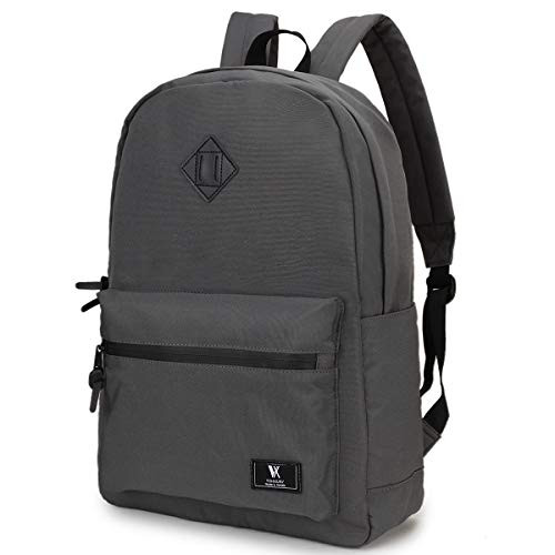 Backpack for Men Lightweight School Backpack Water-Resistant Travel Backpack Backpack for Boys,Gray VONXURY