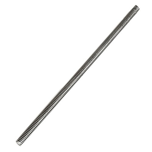 Class 8.8 Steel Fully Threaded Rod, Zinc plated, Meets DIN 975, M12-1.75 Thread Size, 1 m Length, Right Hand Threads