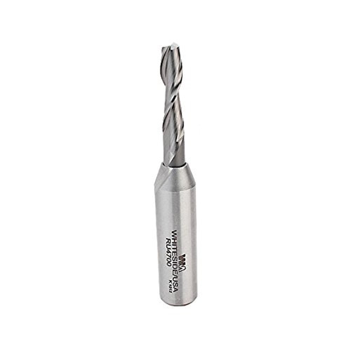 Whiteside Router Bits RU4700 Standard Spiral Bit with Up Cut Solid Carbide 1/4-Inch Cutting Diameter and 1-Inch Cutting Length