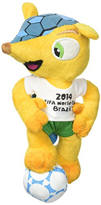 Fuleco plush 17 cm standing on ball - The official mascot of the 2014 FIFA World Cup Brazil
