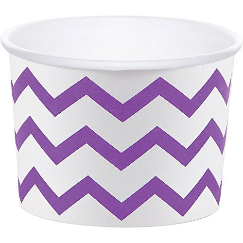 Creative Converting 329618 72-Count Paper Treat Cups Amethyst Purple