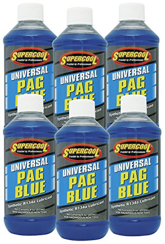 TSI Supercool PB8-6CP PAG Blue Oil, 8 oz, 6 Pack